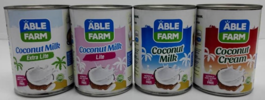 ABLE FARM Coconut Cream and Milk