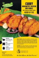 ABADI AYAM Curry Marinated Chicken Mid Wings